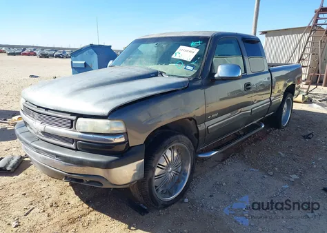 1999 Chevrolet Silverado K1500 from USA, damaged, VIN 2GCEK19T5X1115162